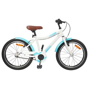 vidaXL Kids Bike 18 Inches for 5-7 Years Old Light Blue