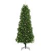vidaXL Christmas Tree with 300 LEDs with Stand Green 240 cm PE