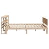 vidaXL Bed Frame with Headboard without Mattress 140x190 cm