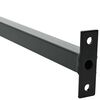 vidaXL Adjustable Window Safety Bar 3 pcs Black Steel
