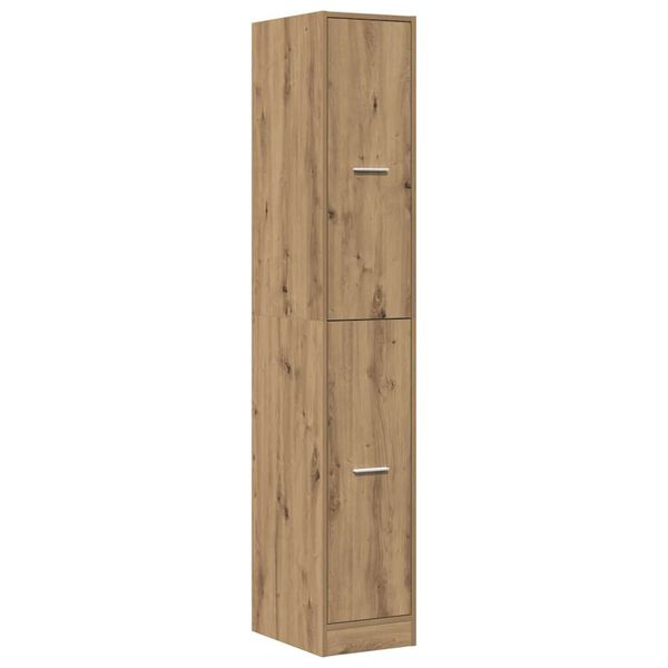 vidaXL Apothecary Cabinet&nbsp;Artisian Oak 30x41x174.5 cm Engineered Wood