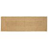 vidaXL Area Rug Beige 80 x 400 cm Jute