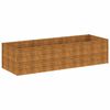 vidaXL Garden Raised Bed 290x100x69 cm Corten Steel