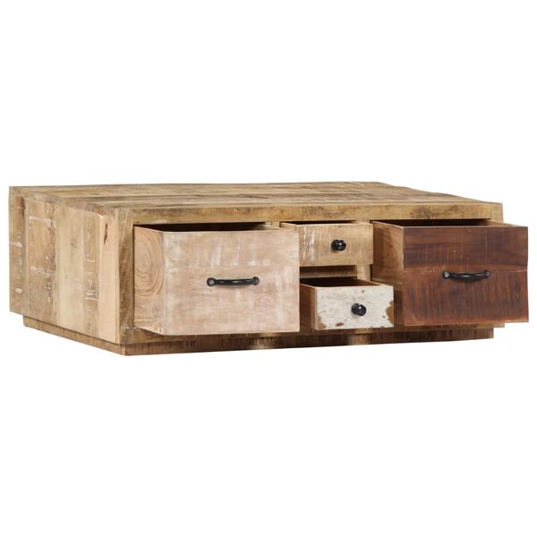 vidaXL Coffee Table 90x60x30 cm Solid Mango Wood