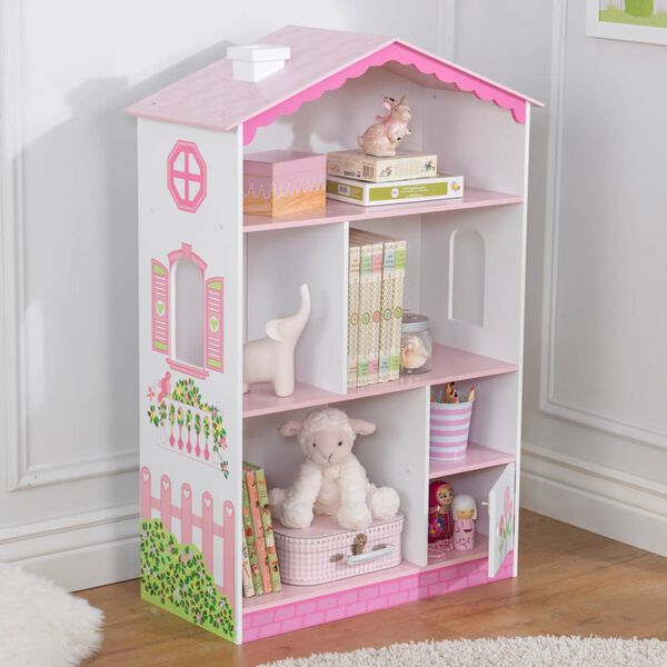 KidKraft Bookcase Dollhouse Cottage 66.68 x 29.85 x 96.52 cm