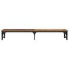 vidaXL Monitor Stand Old Wood 105 x 23 x 15.5 cm Engineered Wood