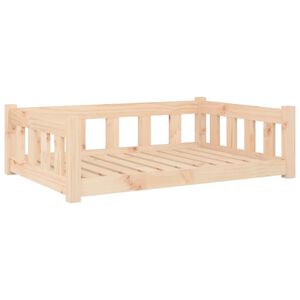 vidaXL Dog Bed 95.5 x 65.5 x 28 cm Natural