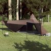 vidaXL Family Tent Tipi 8-Person Brown Waterproof