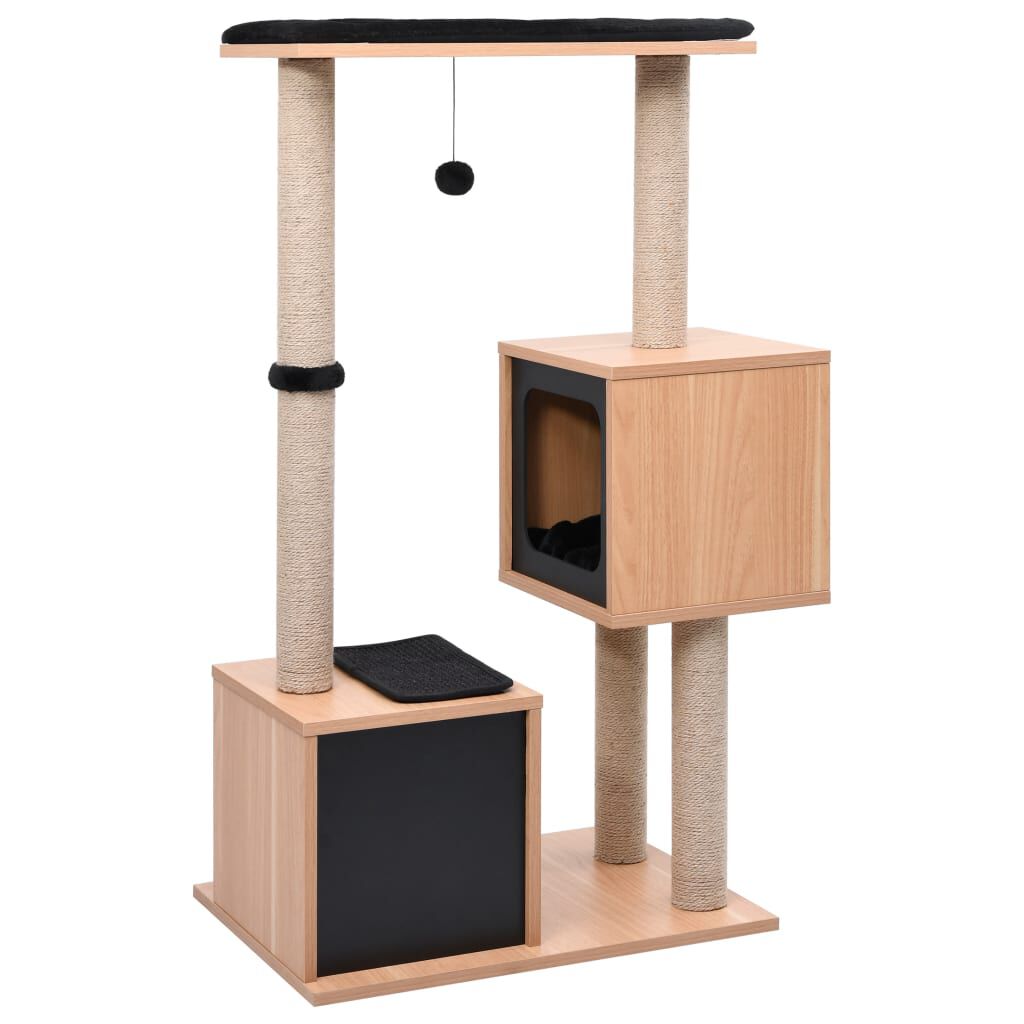 vidaXL Cat Tree with Sisal Scratching Mat 104 cm vidaXL