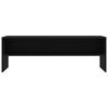 vidaXL TV Cabinet Black 120x40x40 cm Engineered Wood