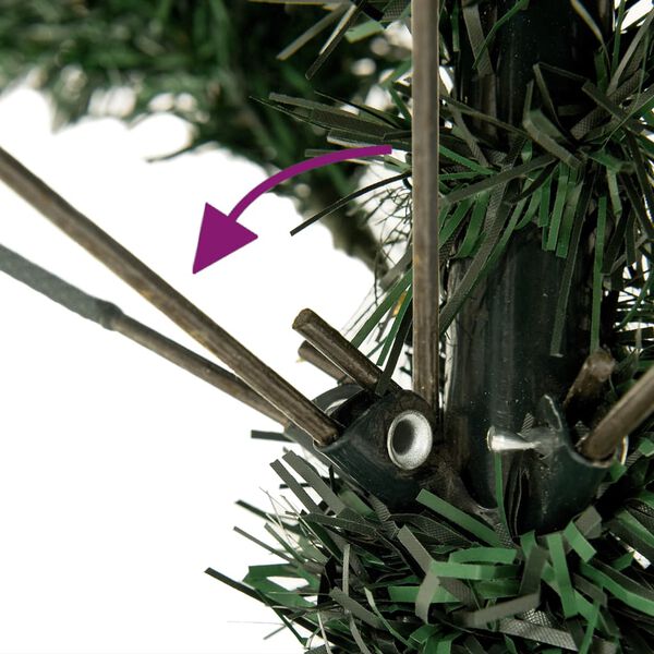 vidaXL Artificial Christmas Tree with Stand 150 cm PVC