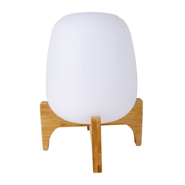 Bo-Camp LED Table Lamp Barnes White and Brown
