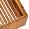 vidaXL Garden Raised Bed 50x50x25 cm Solid Acacia Wood
