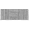 vidaXL Sideboards 3 pcs Grey Sonoma Engineered Wood