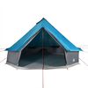 vidaXL Family Tent Tipi 8-Person Blue Waterproof
