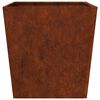 vidaXL Garden Planters 2 pcs 50x50x50 cm Weathering Steel