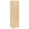 vidaXL Highboard Sonoma Oak 50x42.5x185 cm Engineered Wood