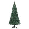 vidaXL Artificial Pre-lit Christmas Tree with Ball Set Green 500 cm