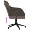 vidaXL Dining Chair 2 pcs Dark Grey 55 x 59.5 x 77 cm Velvet