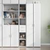 vidaXL Highboard White 30x42.5x185 cm Engineered Wood