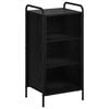 vidaXL Sideboard Black Oak 40 x 33 x 80.5 cm Engineered Wood