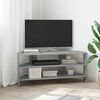 vidaXL Corner TV Cabinet Grey Sonoma 102x40.5x45cm Engineered Wood