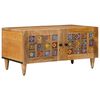 vidaXL Coffee Table Natural 80 x 50 x 40 cm Solid Mango Wood