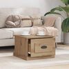 vidaXL Coffee Table Artisan Oak 50 x 50 x 35 cm Engineered Wood