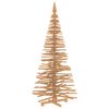 vidaXL Wooden Christmas Tree KOTKA 240 cm Solid Pine Wood Brown Finish