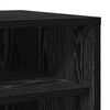 vidaXL Shoe Cabinet Black Oak 32 x 35 x 70 cm Engineered Wood