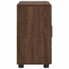 vidaXL Sideboard Brown Oak 88.5 x 30.5 x 55.5 cm Engineered Wood
