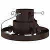 vidaXL Christmas Tree Stand Antique copper 40 x 40 x 20.5 cm Steel