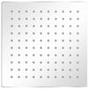 vidaXL Rain Shower Head 2 pcs Stainless Steel 20x20 cm