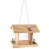 FLAMINGO Hanging Bird Feeder Silo Mado Natural