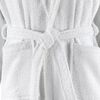 vidaXL Unisex Terry Bathrobe 100% Cotton White L