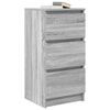 vidaXL Sideboard Grey Sonoma 37.5x35x76 cm Engineered Wood
