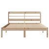vidaXL Bed Frame without Mattress 140x190 cm Solid Wood Pine