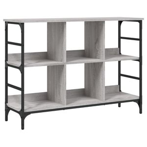 vidaXL Sideboard Grey Sonoma 102x32x73.5 cm Engineered Wood