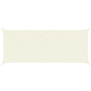 vidaXL Sun Shade Sail Cream 6 x 2.5 m 100% Polyester Oxford