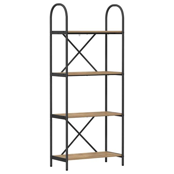 vidaXL Bookshelf Artisan Oak 60 x 30 x 146 cm Engineered wood