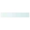 vidaXL Shelves 2 pcs Panel Glass Clear 90x15 cm