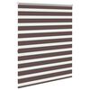 vidaXL Zebra Blind 120 x 175 cm Coffee