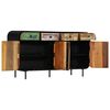 vidaXL Sideboard Solid Reclaimed Wood 140x35x76 cm