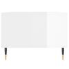 vidaXL Coffee Table High Gloss White 90x50x36.5 cm Engineered Wood