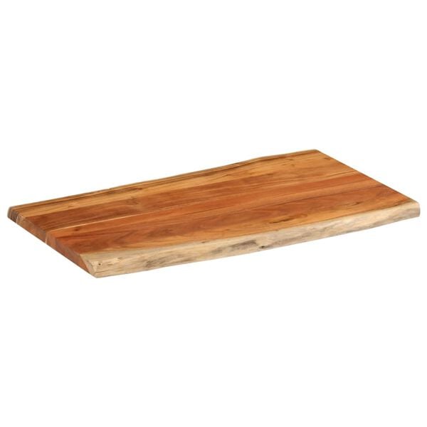 vidaXL Table Top 110x60x2.5 cm Rectangular&nbsp;Solid Wood Acacia Live Edge