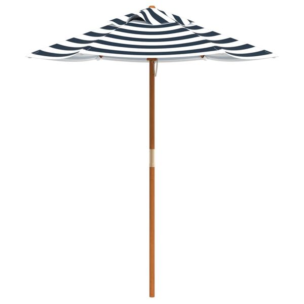 vidaXL Garden Umbrella for Kids with Wooden Pole &Oslash;120x140 cm