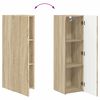 vidaXL TV Cabinet Set Wall-mounted 4 pcs Sonoma Oak Engineered Wood
