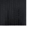 vidaXL Rug Rectangular Black 100x200 cm Bamboo