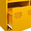 vidaXL Highboard&nbsp;Mustard Yellow 101.5x39x103.5 cm Steel