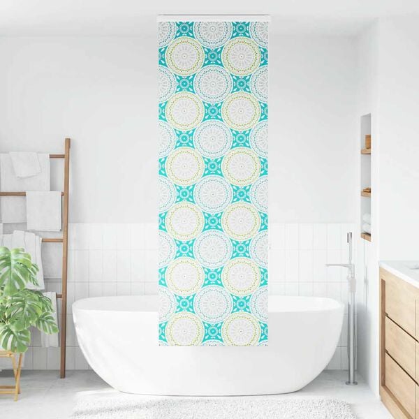 vidaXL Shower Roller Blind with Cassette 70x240 cm Fabric Width 66 cm
